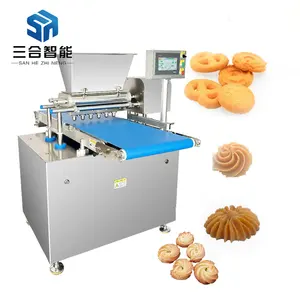 Sanhe Multifunction plate cookies making machine different shapes biscuit forming making machine