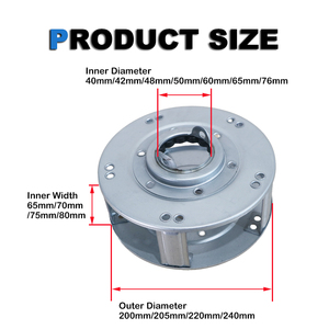 Accessori <span class=keywords><strong>per</strong></span> Porte Avvolgibili, Ricambi <span class=keywords><strong>per</strong></span> Garage, Scatola a Molla con <span class=keywords><strong>Perline</strong></span> in Nylon e Anello - Product Image 2