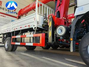 מנוף נייד 8 טון לשטח קשה SINOWAY מנוף רכוב על משאית 4x4 במצב טוב - Product Image 2