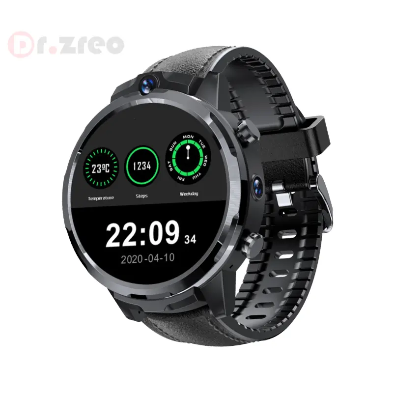 4G LTE Smart watch Men with GPS Tracker WiFi Dual Camera Video Calls Sim watch phone Android wrist watches