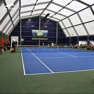 Cubierta de 40x30m <span class=keywords><strong>para</strong></span> Cancha de Bádminton, Carpa Poligonal <span class=keywords><strong>para</strong></span> Pistas de Pádel, Carpas de PVC Resistentes - Product Image 6