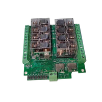 BSSY Relais de contrôle à distance WiFi/Zigbee 8 voies 16A avec RF433MHz 12-27V AC/DC 85-250V, interrupteur intelligent pour maison connectée à fonctionnement ponctuel et auto-bloquant