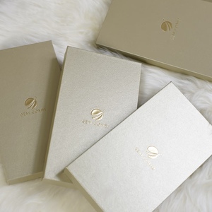 Custom Designed Luxury 2-Piece Gift <b>Box</b> with <b>Removable</b> Lid Handmade Jewelry Necklace Skin Care Products Household Use - Product Image 3