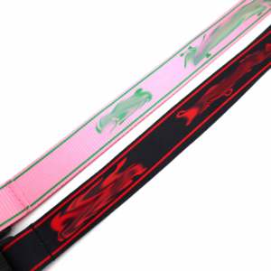 Lanière rose AK avec bouclier et clip, lanière détachable personnalisée avec bouclier de sororité grecque, porte-clés - Product Image 5