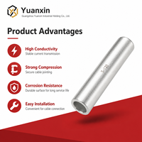 Connecteur de câble bimétallique cuivre-aluminium GLB-16, borne de compression, joint de câble d'alimentation, fabriqué au Zhejiang, Chine, directement de l'usine