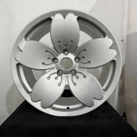 Rueda Forjada con Diseño de Mariposa Personalizado, Tamaños de 15 a 22 Pulgadas, 5x100, 5x108, 5x112, 5x14.3, 5x120, 5x130, Leaf Kicks, Accord, Audi, BM