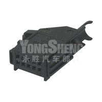 Pabrik Manufaktur Stok Tersedia 1534125-1 Konektor Listrik Otomatis Housing Plug Socket 10 Pin Pengganti Kabel ke Kabel