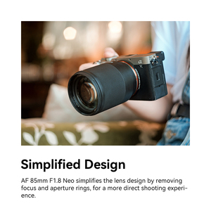 Objectif d'appareil photo standard à focale fixe TTARTISAN AF 85mm F1.8 Neo plein format avec autofocus pour la photographie de portrait, compatible avec les montures Sony FE et Nikon Z - Product Image 4