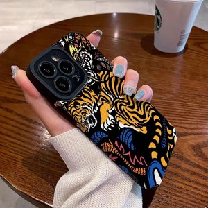 Tigre et <span class=keywords><strong>Dragon</strong></span> Couverture de Téléphone pour Samsung Galaxy A53 A54 5G Cas A51 A52 A14 A72 A73 A50 A31 A34 M12 A21S A22 A23 A32 4G Cas - Product Image 3