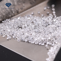 Yüksek kalite 0.8-2.6mm beyaz DEF VVS-VS gevşek Lab yetiştirilen elmas HPHT Melee elmas fabrika toptan takı yapımı için