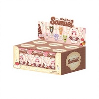 Kongjin Three Little Fluffies Samuels Bakery Series - Ciondoli Peluche Blind Box - Figure Trendy - Decorazioni Giocattolo - Regali di Compleanno