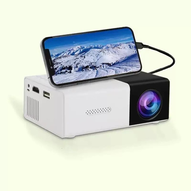 Portable Projector YG300 Mini Digital  Home Projector LCD Theater Children Education Retail Packaging