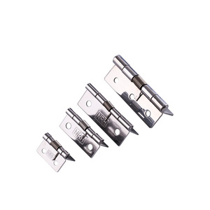 บานพับสปริงสแตนเลส NRH ขนาด 2 นิ้ว บานพับประตูหน้าต่างตู้ บานพับโลหะหนา - Product Image 2