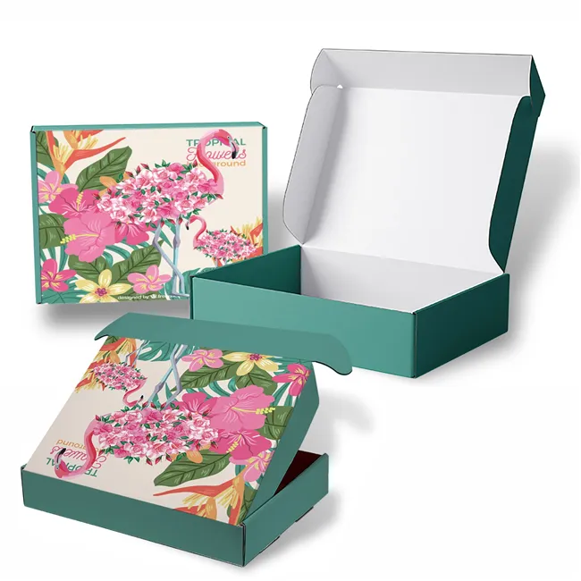 Boîtes en carton Expédition de vêtements et accessoires Grandes boîtes en carton pour l'emballage de boîte d'expédition avec logo