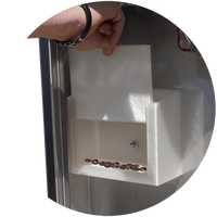 Prix promotionnel Portillon sanitaire automatique à 3 bras, à monnayeur et à poussée automatique