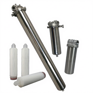 Carcasa de Acero Inoxidable para Filtro de Agua de Alta Presión de 10, 20, 30 y 40 Pulgadas con Cartucho de Filtro de Sedimentos de PP de 10 Micras - Product Image 2