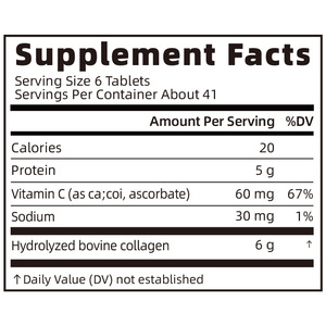 Anti-Aging Beauty Tablets with Biotin and <strong>Collagen</strong> for <strong>Collagen</strong> Infusion for Women - Product Image 3