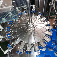 Machine de remplissage de bouteilles de bière à manutention douce 3 en 1 pour la production d'alcool et de boissons gazeuses