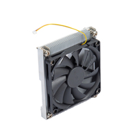 Refroidisseur de processeur ultra-fin avec ventilateur pour carte mère industrielle, silencieux, dissipation thermique efficace