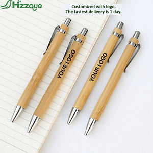 थोक कस्टम मल्टीकोर 1.00 मिमी बॉलपॉइंट पेन सेट प्लास्टिक + बांस लोगो प्रचार पेन बॉडी प्रकार 1.0 मिमी लेखन चौड़ाई - Product Image 2