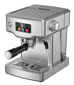 Máy pha cà phê Espresso chuyên nghiệp với Frother sữa và màn hình cảm ứng, 60Oz (1.8 lít) bình nước, máy pha cà phê 20 bar, 1350W - Product Image 3
