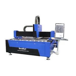 Goodcut 80w de metal industrial cnc 5000w máquina de corte por láser de fibra de acero al carbono de hierro de aluminio