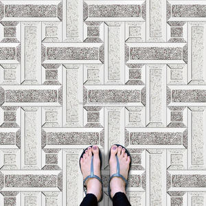 Briques 3D en béton UHPC robustes et élégantes pour la décoration murale intérieure et extérieure des maisons, villas, écologiques et en terrazzo. - Product Image 1