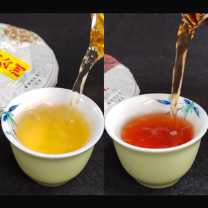 Pastel de Té Puer Crudo de Yiwu, Primavera 2022, 100g, Alta Calidad, Yunnan Sheng Pu-erh, Pastel de Té Redondo Pequeño, Precio al por Mayor - Product Image 6