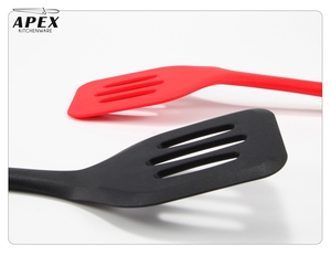 Espátula ranurada de silicona, espátula de silicona resistente al calor, juego de espátula de pescado ranurado - Product Image 5