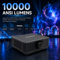 Projecteur laser professionnel 10 000 lumens bicolore avec correction géométrique et fusion des bords