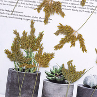 Fleurs de rizière pressées avec branches pour scrapbooking, résine époxy, fleurs naturelles écologiques, DIY