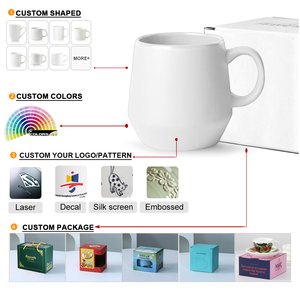 Taza <span class=keywords><strong>de</strong></span> Cerámica <span class=keywords><strong>de</strong></span> Gran Capacidad con Diseño Moderno, <span class=keywords><strong>Tazas</strong></span> para Café y Leche al por Mayor con Logo Imprimible para <span class=keywords><strong>Publicidad</strong></span> y Uso Doméstico en el Desayuno - Product Image 2
