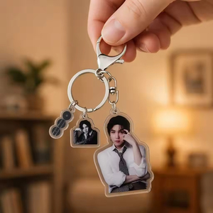 2026 World Tour Arirang Wholesale Kpop Idol Bangtan Boys Jungkook V Jimin Jin Suga Rm Eco-Friendly Safe Acrylic <strong>Keyring</strong> <strong>Charms</strong> - Product Image 4