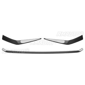 <b>For</b> Honda Civic 11th Gen 2021-2024 Body Kit Honda Civic Front Bumper Splitter Carbon Fiber Look Style <b>Diffuser</b> <b>Car</b> Accessories - Product Image 6