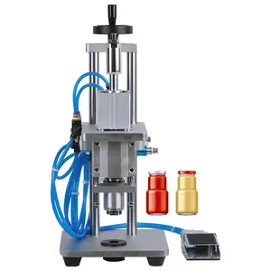 High speed semi automatic capping machine semi auto capper for bottles and suction nozzle bags