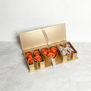 Scatola <span class=keywords><strong>Regalo</strong></span> con Scritta 'MOM' e Fiori <span class=keywords><strong>per</strong></span> <span class=keywords><strong>la</strong></span> Festa della <span class=keywords><strong>Mamma</strong></span>, Confezione di Lusso con Chiusura a Nastro, Elegante Scatola Ricordo <span class=keywords><strong>per</strong></span> <span class=keywords><strong>la</strong></span> <span class=keywords><strong>Mamma</strong></span> - Product Image 5