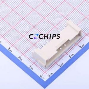 HC-VH-8AWT Wire-to-Board Pin Header SMD,P=3.96mm,Horizontal Mount Connector 1x8P 3.96mm Horizontal Mount VH - Product Image 1