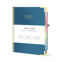 Agenda Personnalisable Haute Qualité 2025 2026 Hebdomadaire Mensuel A5, Carnet de Notes Personnalisé pour Impression