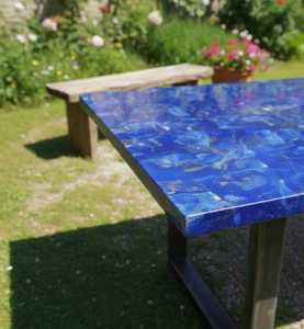 Mesa de Centro de Resina al por Mayor, Moderna, Hecha a Mano, de Lujo, Decorativa, para Sala de Estar, Duradera y Fácil de Limpiar - Product Image 5