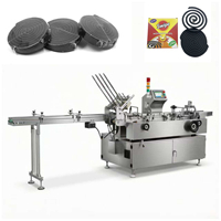Machine d'emballage de boîtes de spirales anti-moustiques à chargement doux, alimentation par aspiration sous vide pour la protection contre les bris