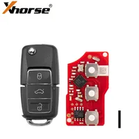 Llave Remota Plegable Xhorse XKB526EN B5 con 3 Botones para VVDI2 Key Tool, Fabricada en China Continental