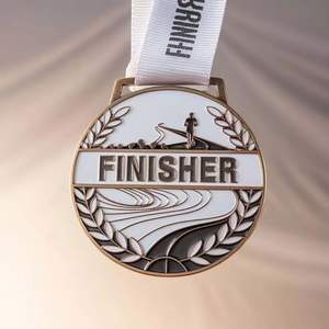 Noble Vente Chaude Conception Unique Unique Médailles De Finition Personnalisées Sport Médailles En Métal Médaille Miraculeuse - Product Image 1