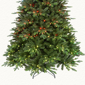 Artificial Eco-Friendly Green <b>Christmas</b> Tree with <b>LED</b> Lights Battery Operated PE/PVC Mixed Material for Holiday <b>Decoration</b> - Product Image 3