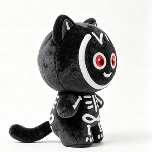 Nouvelle Peluche Personnalisée Chat Mignon OEM ODM Faible MOQ Jouet en Peluche Halloween pour Fans, Articles de Collection, Cadeau Enfant, Décoration Maison, Faveur de Fête - Product Image 5