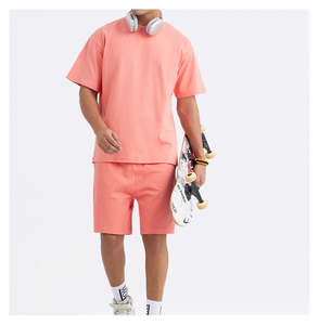 Camiseta de Hombre Casual de Alta Calidad, 100% Algodón, Tejido de Punto, Cuello Redondo, Manga Corta, Transpirable, Estampado Puff, 200g, Corte Holgado - Product Image 4