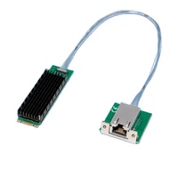 Carte réseau industrielle M.2 B+M AQC107S T1 PCI RJ45 Ethernet interne 10 Gbit/s à port unique MGig en stock