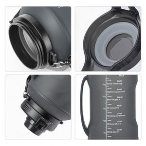 Articles de sport, bouteille d'eau pliable, bouteilles d'eau en silicone pliables avec logo personnalisé - Product Image 4