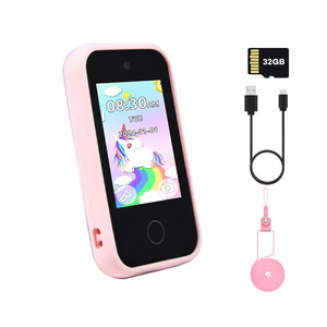 Điện thoại đồ chơi trẻ em bán chạy, giá rẻ, nhiều chế độ chơi <span class=keywords><strong>game</strong></span>, nghe nhạc MP3, camera kép, màn hình cảm ứng, điện thoại thông minh nhỏ gọn dành cho trẻ em - Product Image 1