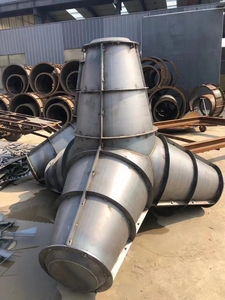 Encofrado de tetrápodos de hormigón prefabricado de fundición en húmedo para la fabricación de piedra de rompeolas y formación de moldes de acero metálico para drenaje de zanjas en U - Product Image 2