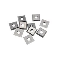 Plaquettes carrées indexables en carbure YINGBA, 4 tranchants, lames de rechange pour fraiseuse CNC et outils de fraisage du bois – Vente directe usine